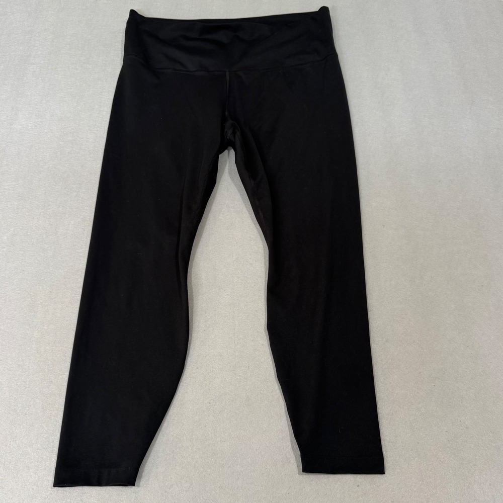 Nike Dri-FIT Leggings Womens XL Black Cropped Athletic Workout Tights